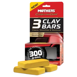 California Gold® 3 Clay Bars - Three (3) 100 gram Clay Bars